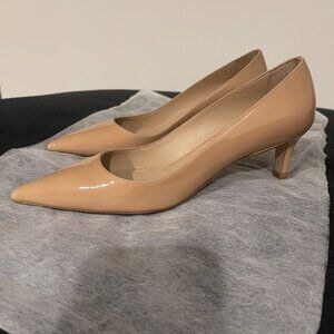 Stuart Weitzman Stuart Pointed Toe Pump Adobe